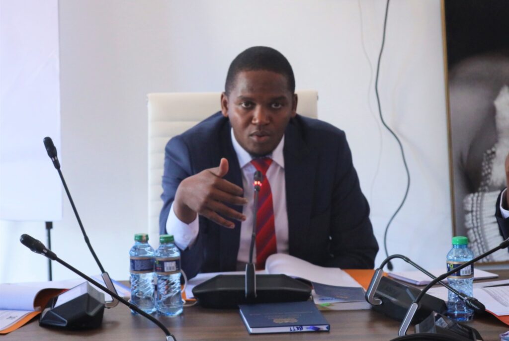 Sen. Allan Chesang Chairs the ICT committee.