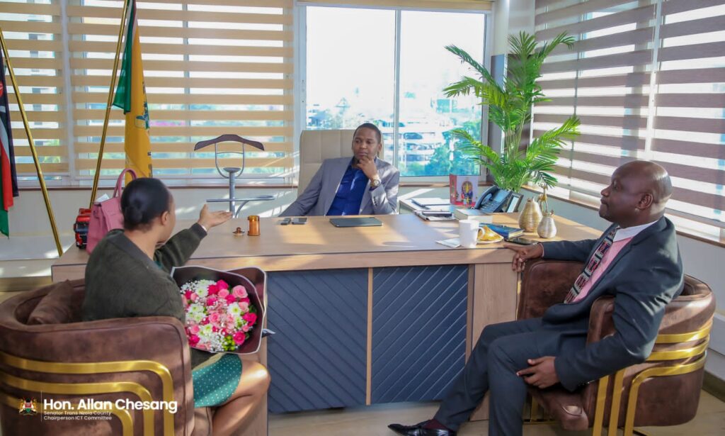 Senator Allan Chesang, Women Rep and MP Hon. Bisau