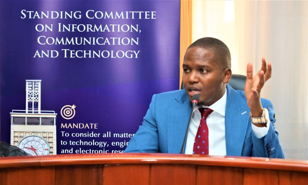 SENATE ICT CHAIRMAN - ALLAN CHESANG.