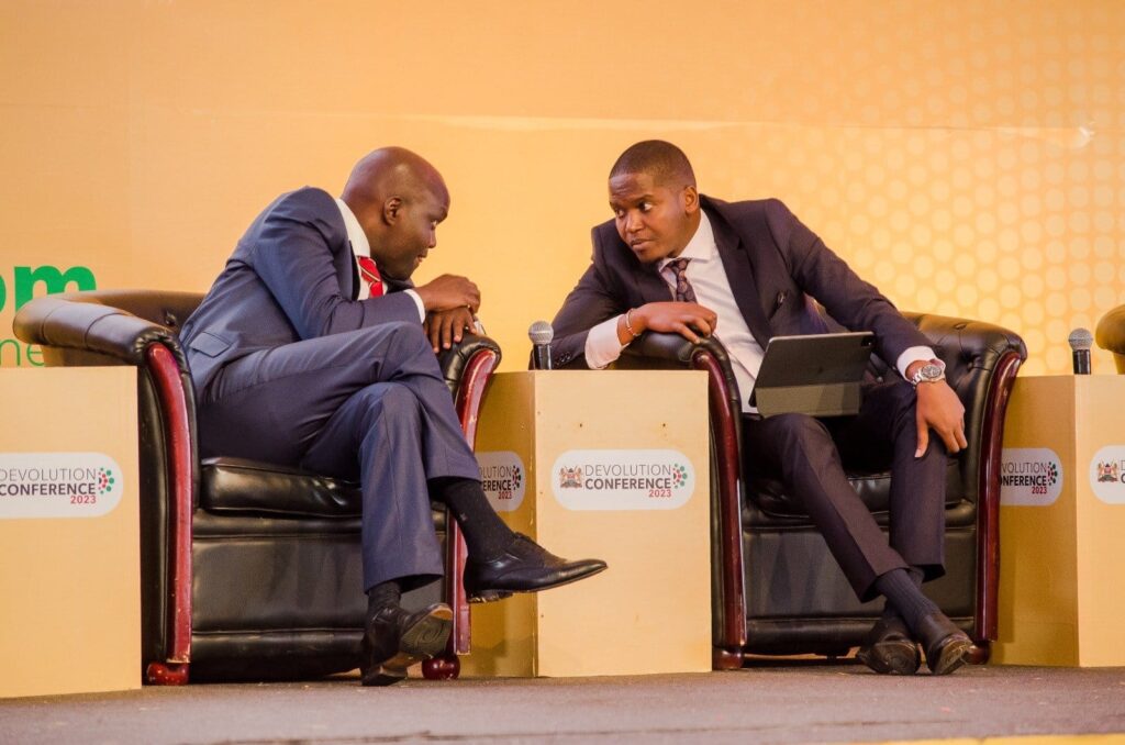 During the presentation of ICT/Digital Economy.