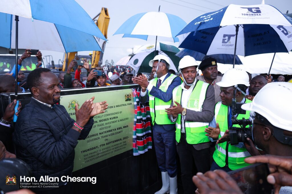 During the ground breaking ceremony.