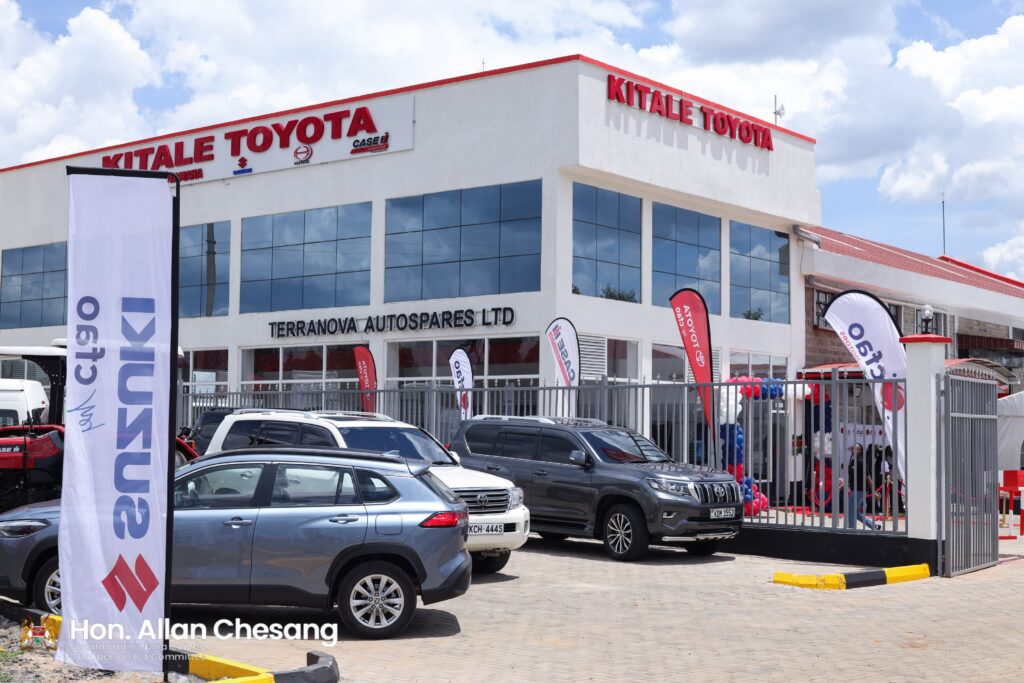 The new launched Toyota,Kitale.